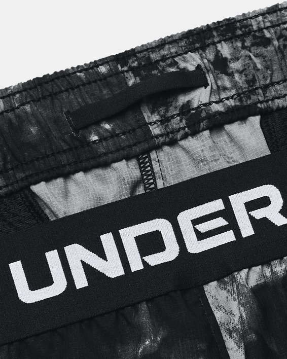 Men's UA Vanish Woven 6" Printed Shorts, Black, pdpMainDesktop image number 4